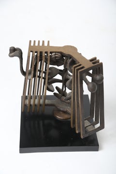 Sculpture en bronze de Rodger Mack