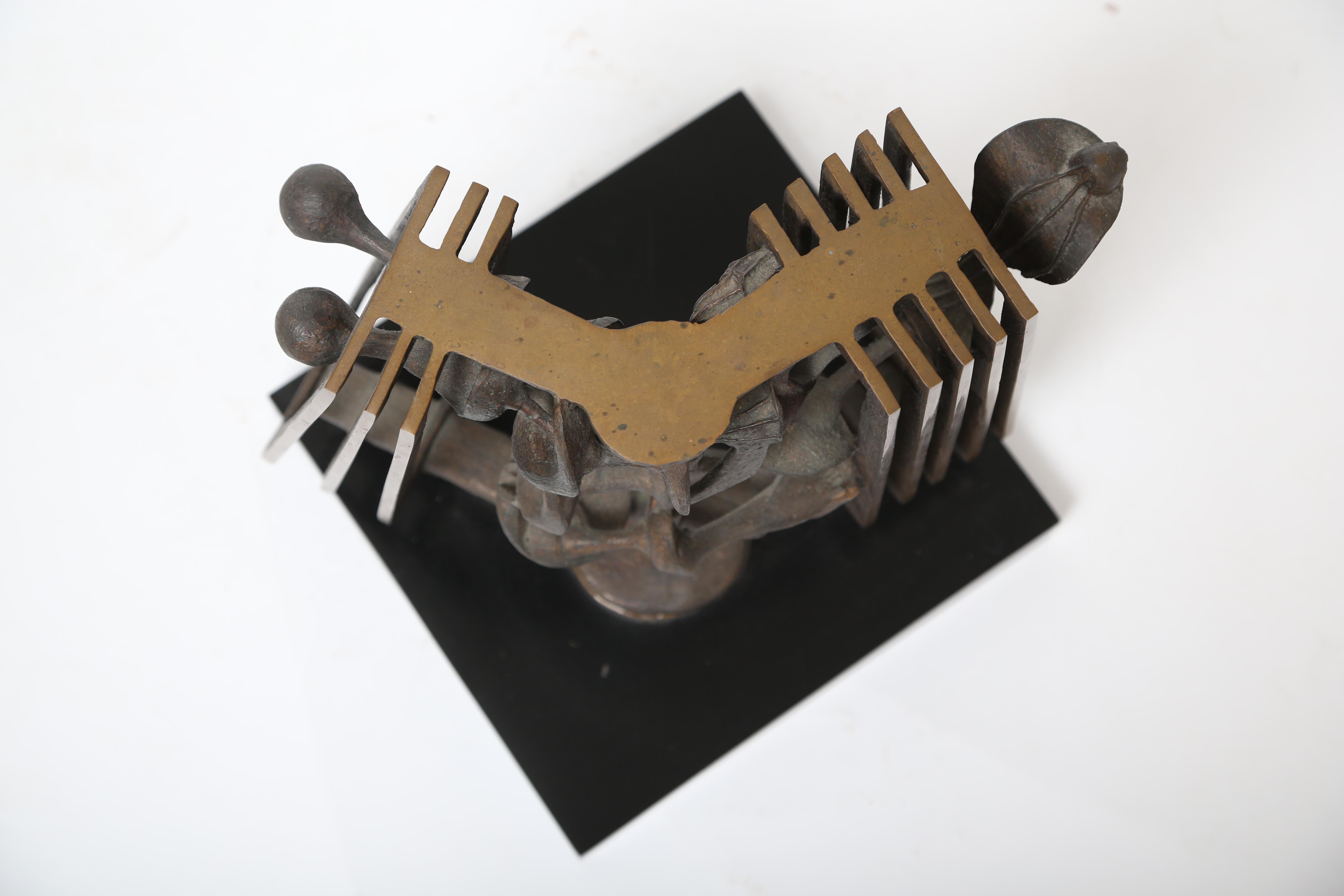 Américain Sculpture en bronze de Rodger Mack en vente