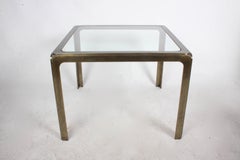 Rodger Sprunger for Dunbar Style Bronze Occasional Table