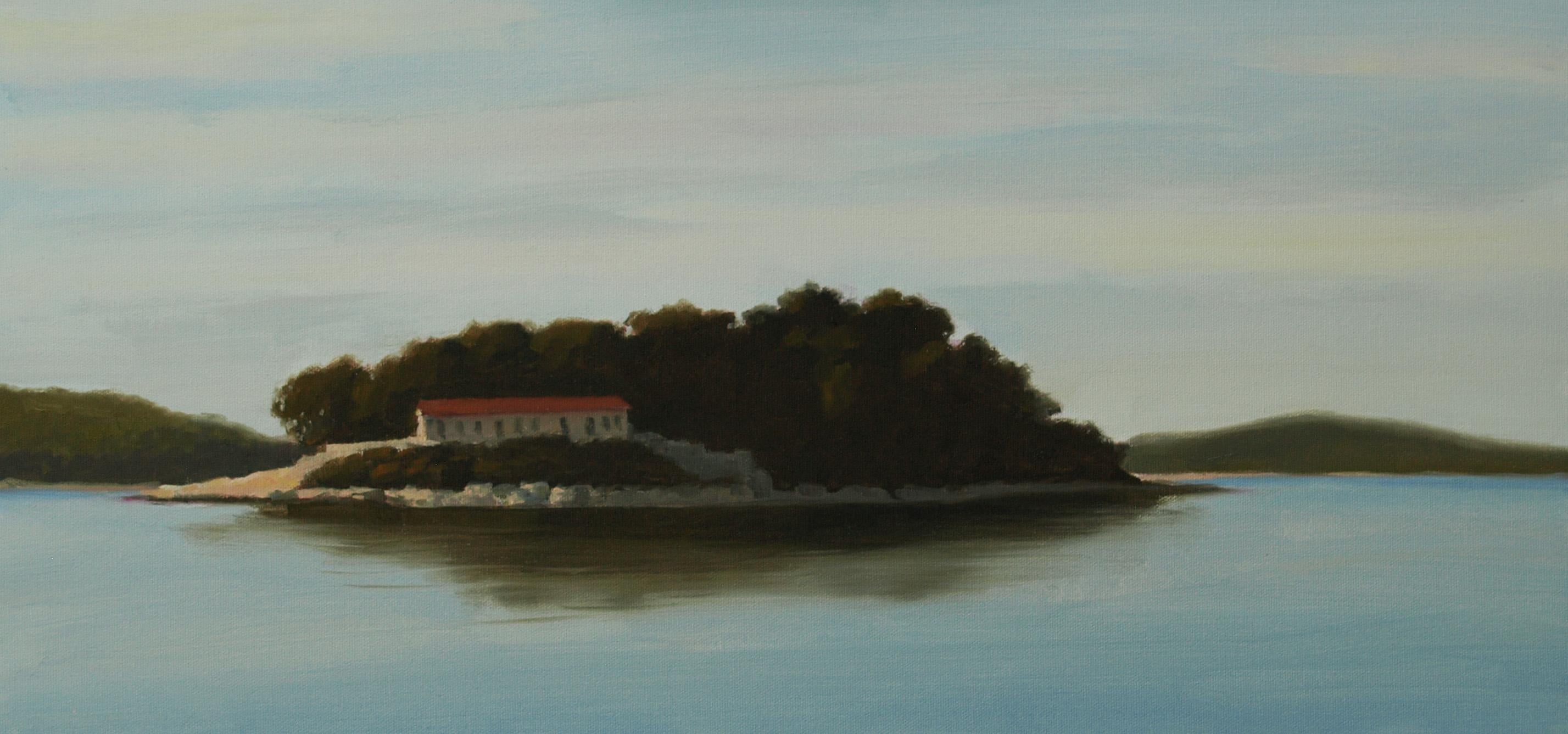 Island Home, Oil Painting - Art by Rodgers Naylor
