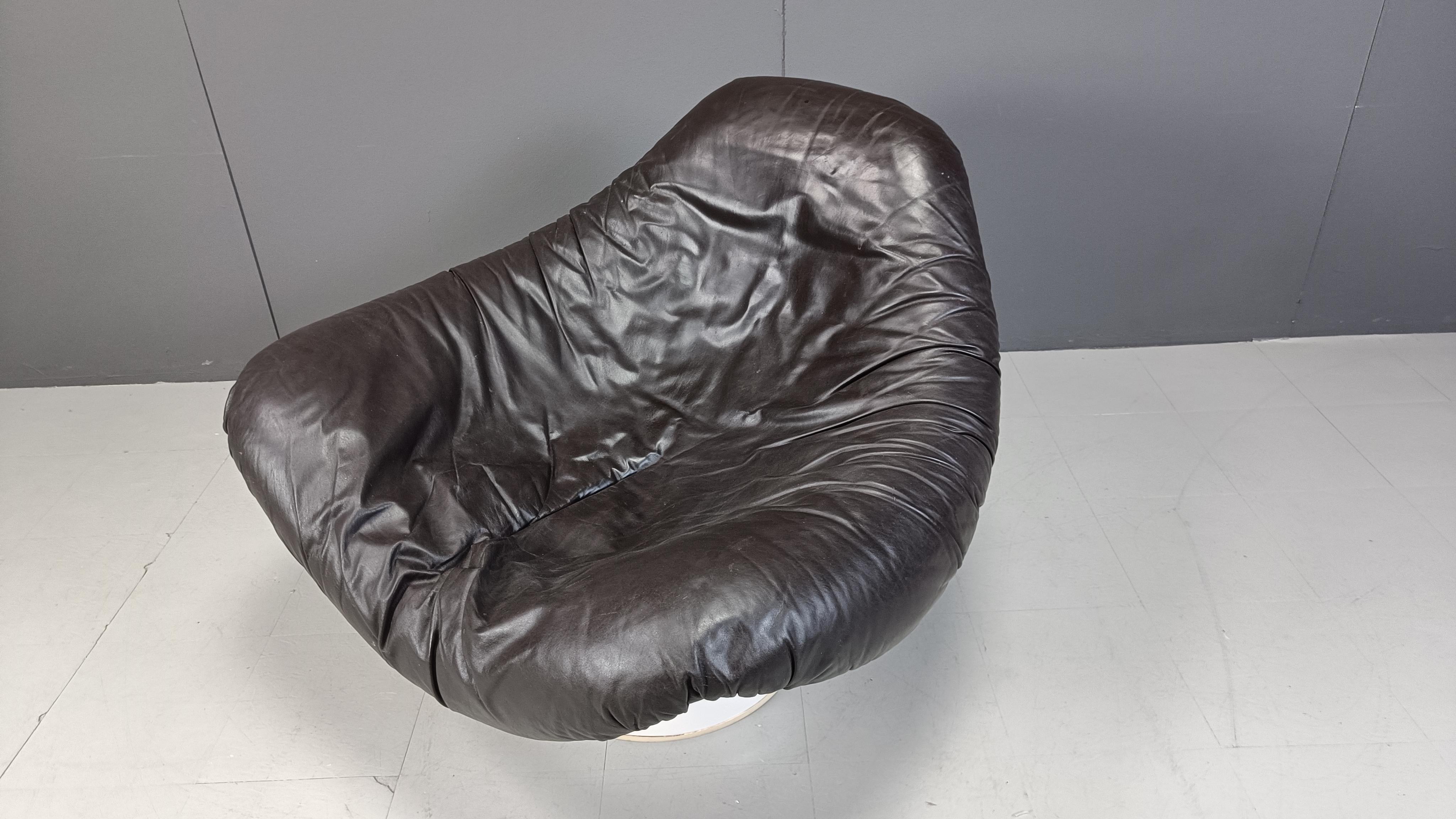 Mid-20th Century Rodica Lounge Chair by Mario Brunu for Comfort Italy, 1968