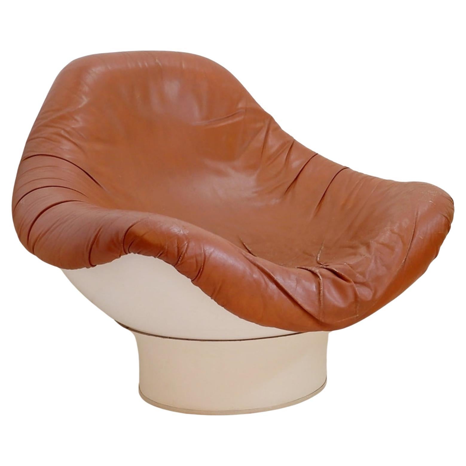 Chaise longue "Rodica" par Mario Brunu pour Comfort Italy, 1968
