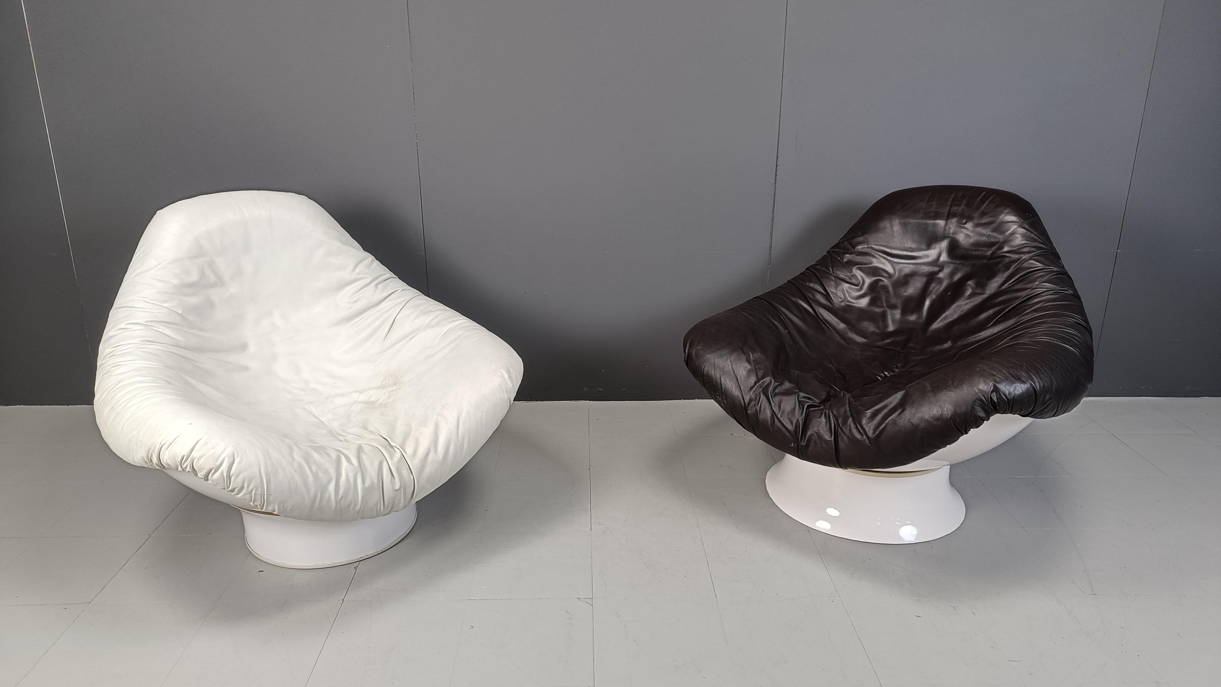 Rodica Lounge Chairs by Mario Brunu for Comfort Italy, 1968 - set of 2 10