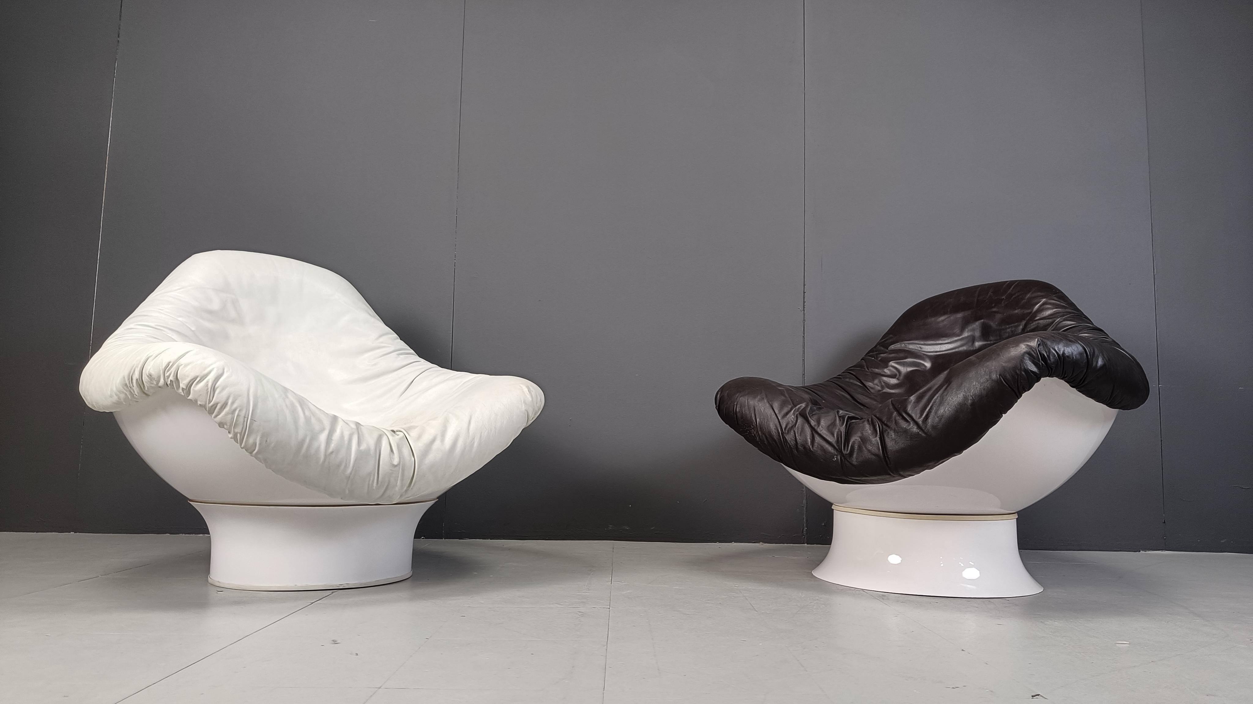 Rodica Lounge Chairs by Mario Brunu for Comfort Italy, 1968 - set of 2 11