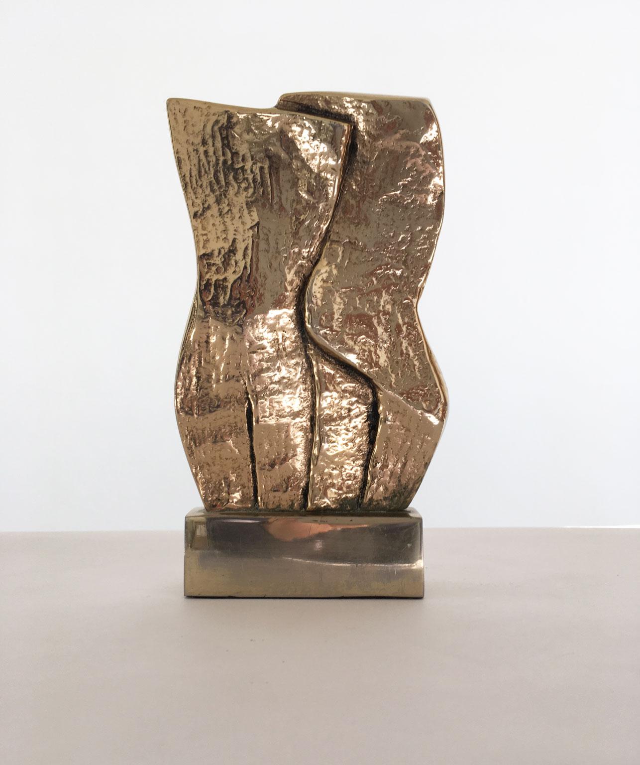 Abstrakte Skulptur insieme aus Bronze von Rodica Tanasescu, Italien, postmoderne Skulptur, 1980 im Angebot 10