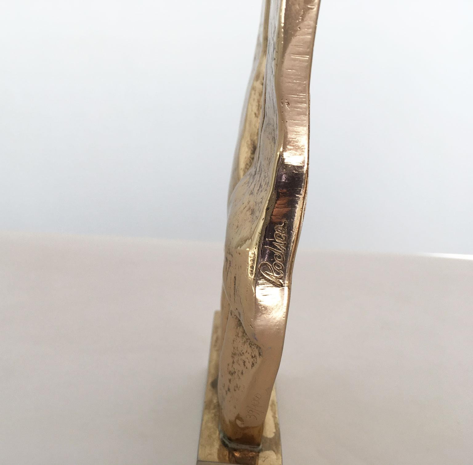 Abstrakte Skulptur insieme aus Bronze von Rodica Tanasescu, Italien, postmoderne Skulptur, 1980 im Angebot 8