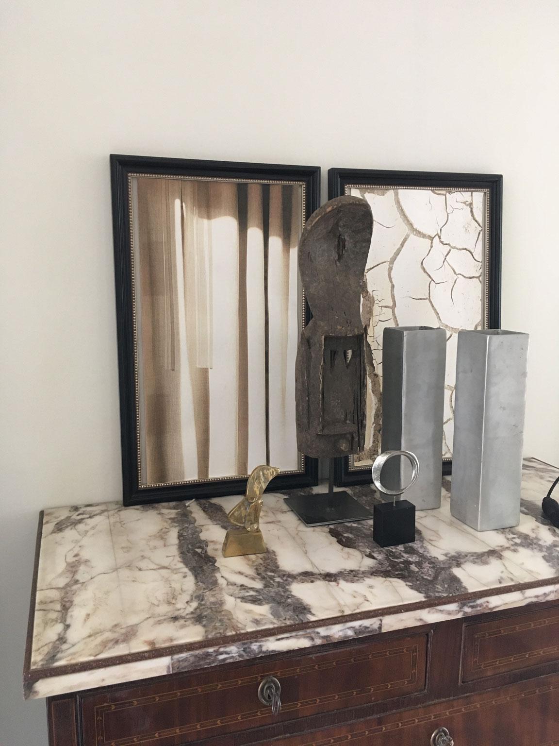 1980 Italia Postmoderna Rodica Tanasescu Escultura abstracta de bronce Musa en venta 11