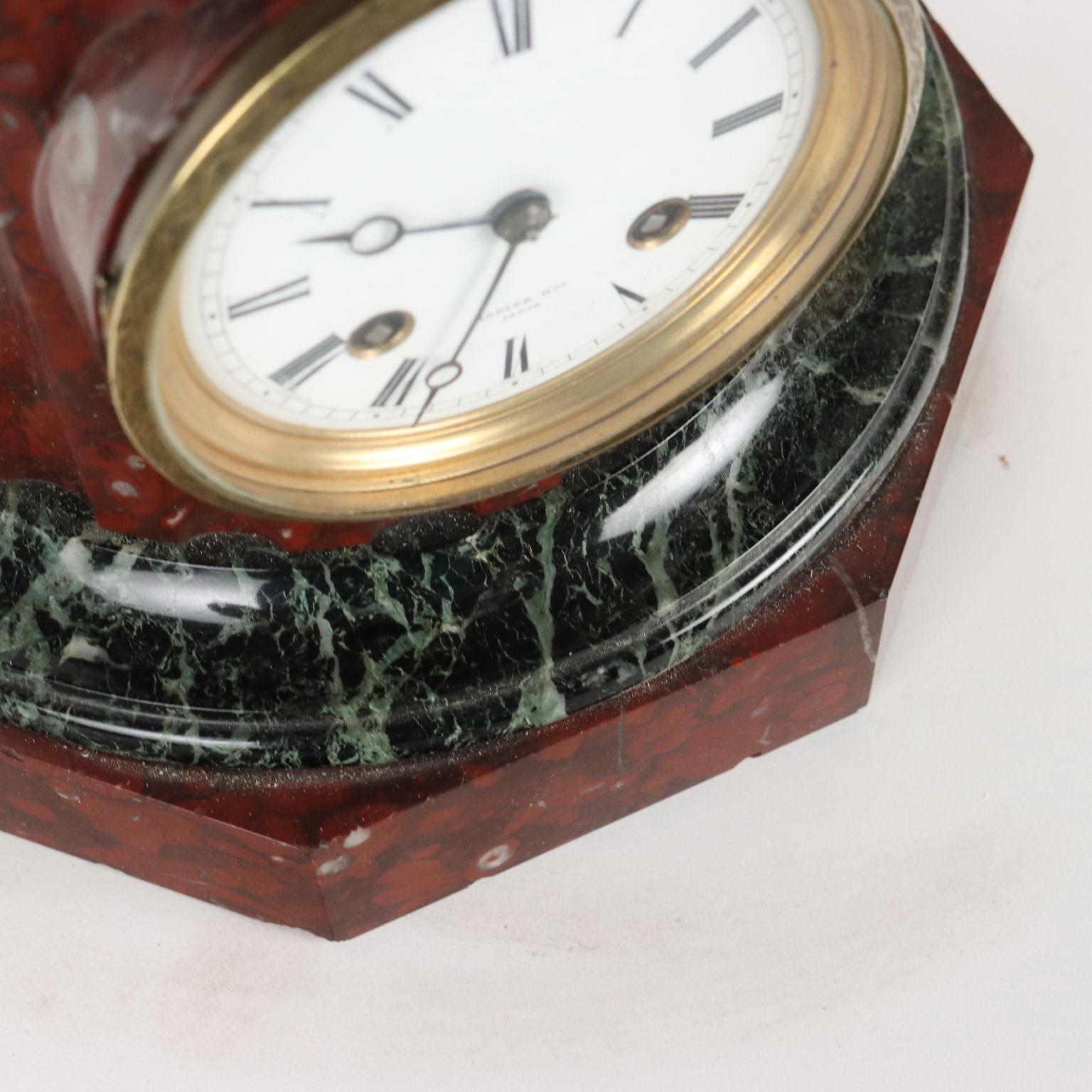 Rodier Countertop Clock Bronze, 19th Century For Sale at 1stDibs