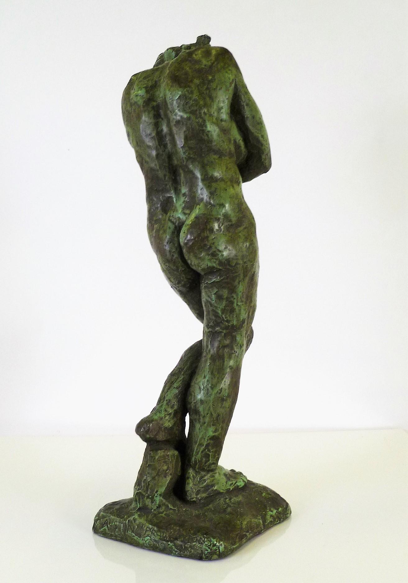 Rodin Classical Nude EVE Reproduction Plaster Sculpture by Austin Productions 1