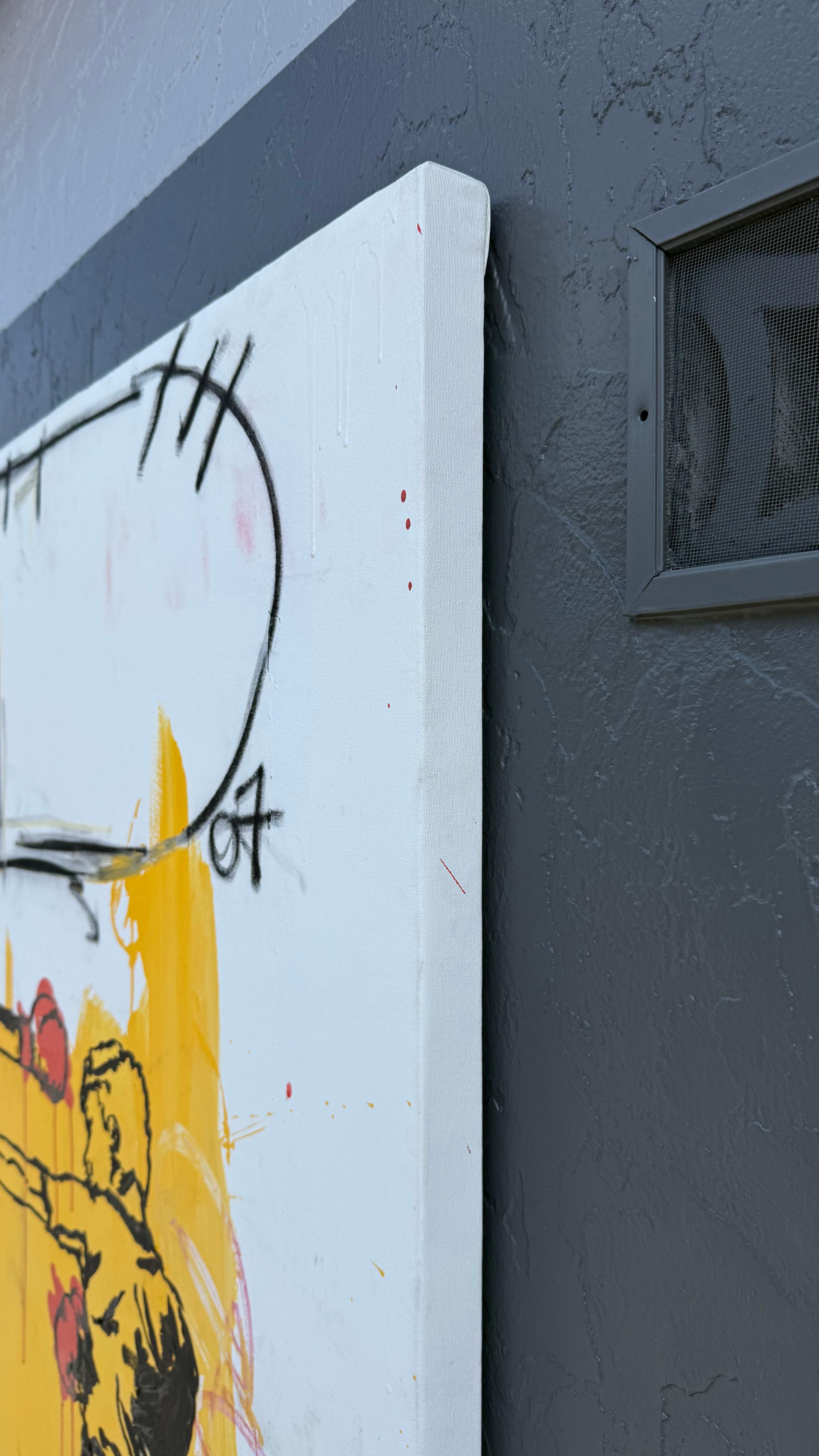 Atmen in Blau, Originalgemälde (Expressionismus), Mixed Media Art, von Rodion  Gilmitdinov 