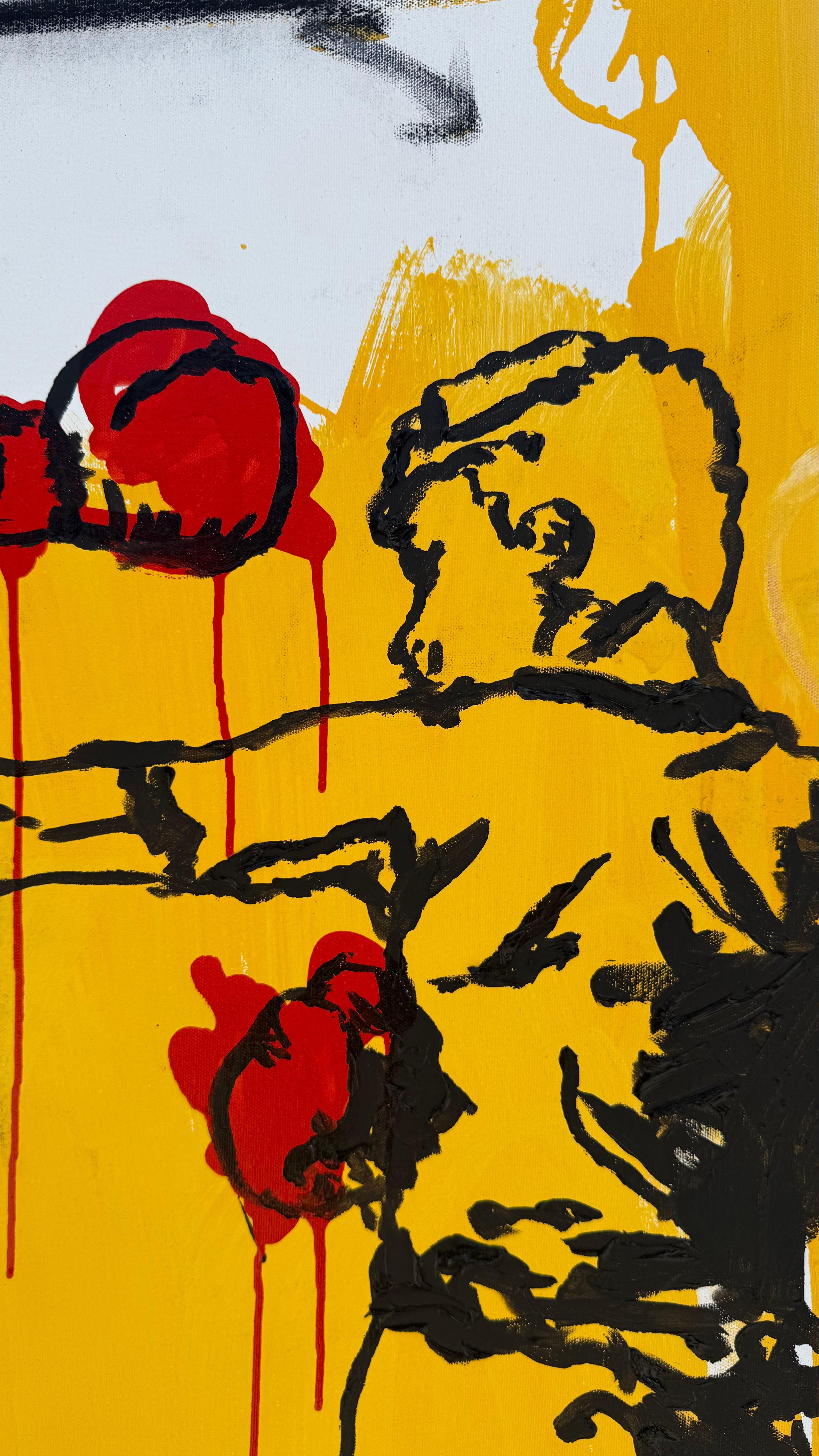 L'esprit, interrompu, peinture originale en vente 1