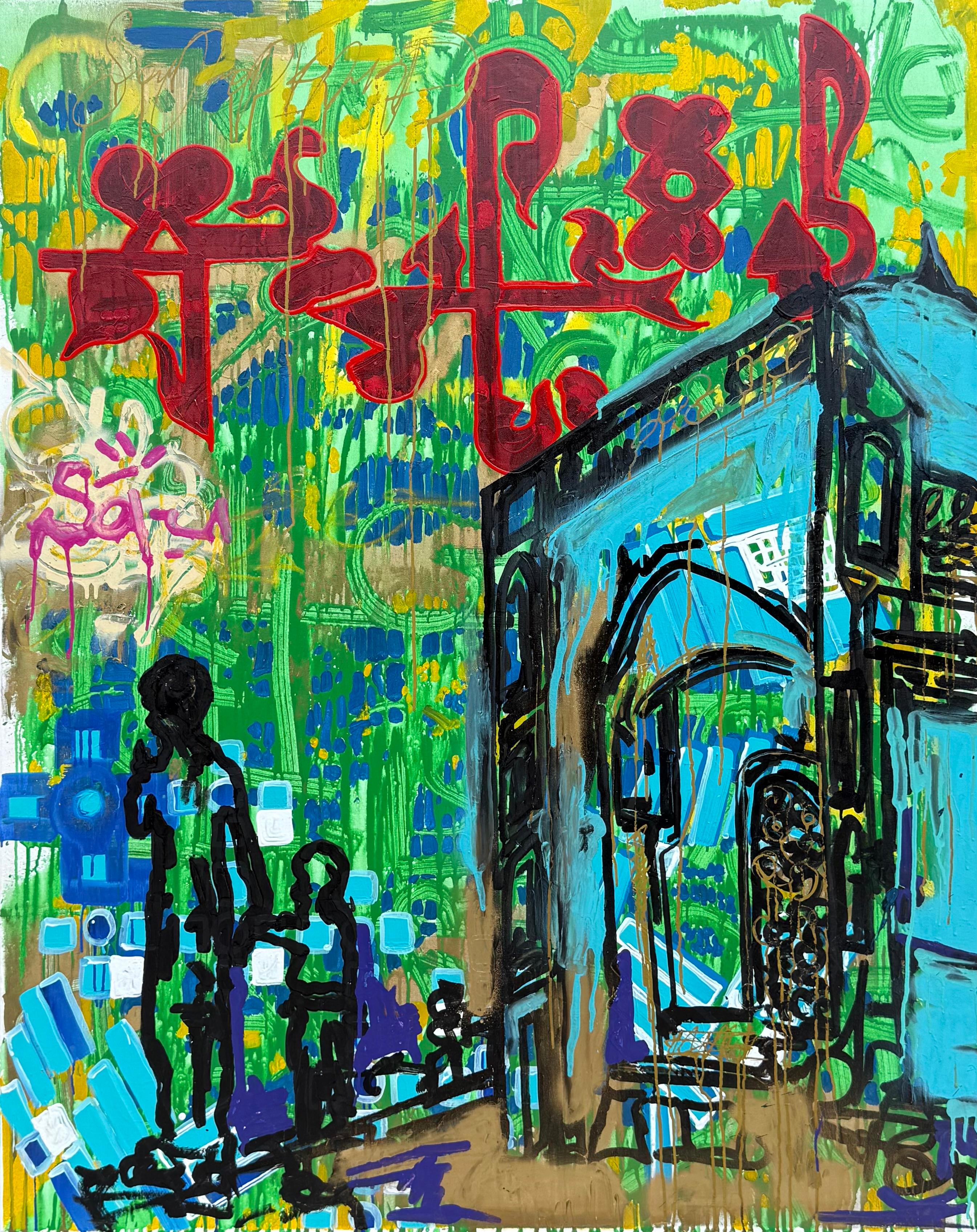 The City That Listens, Original Painting