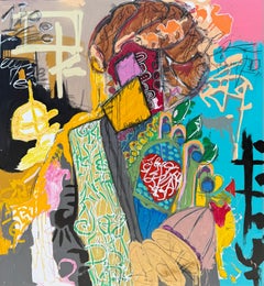 Untold Desert, Abstract Painting