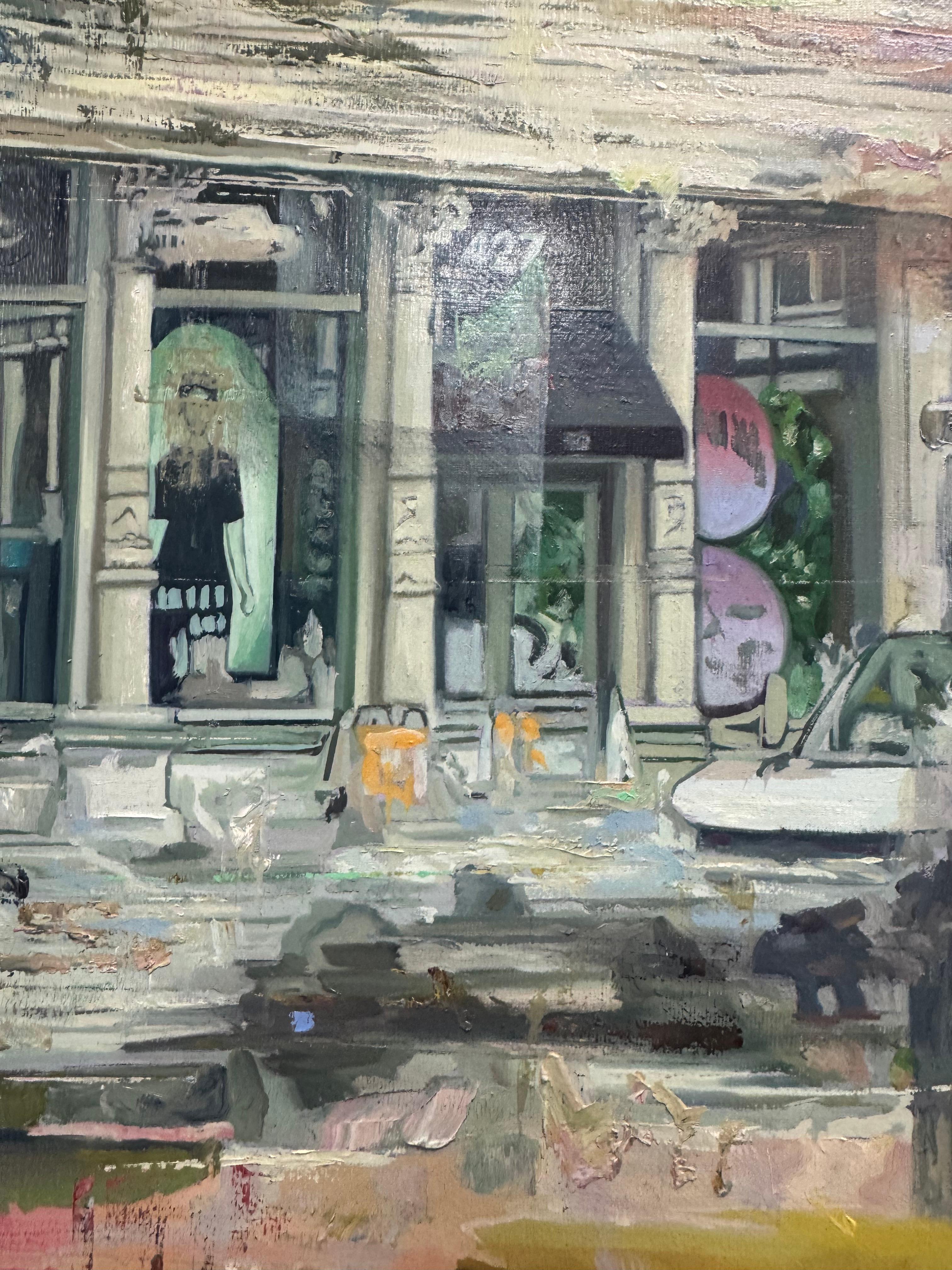 Rodion Petroff (1985) se licenció en la Academia de Bellas Artes de Vilna y expone en Europa y en el extranjero desde 2005. 
Ha realizado 15 exposiciones individuales en Lituania, Suecia y Alemania, ha sido finalista del Premio Joven Pintor en tres