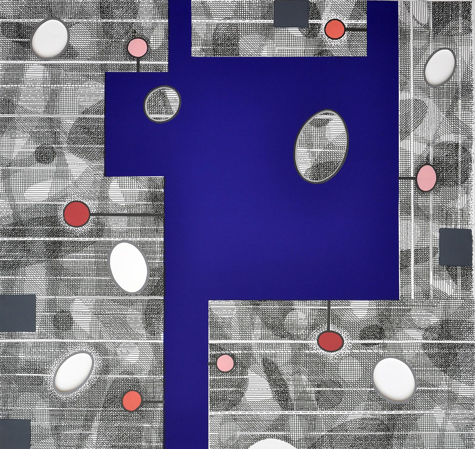 Abstract Print di Rodney Carswell - "rodo"