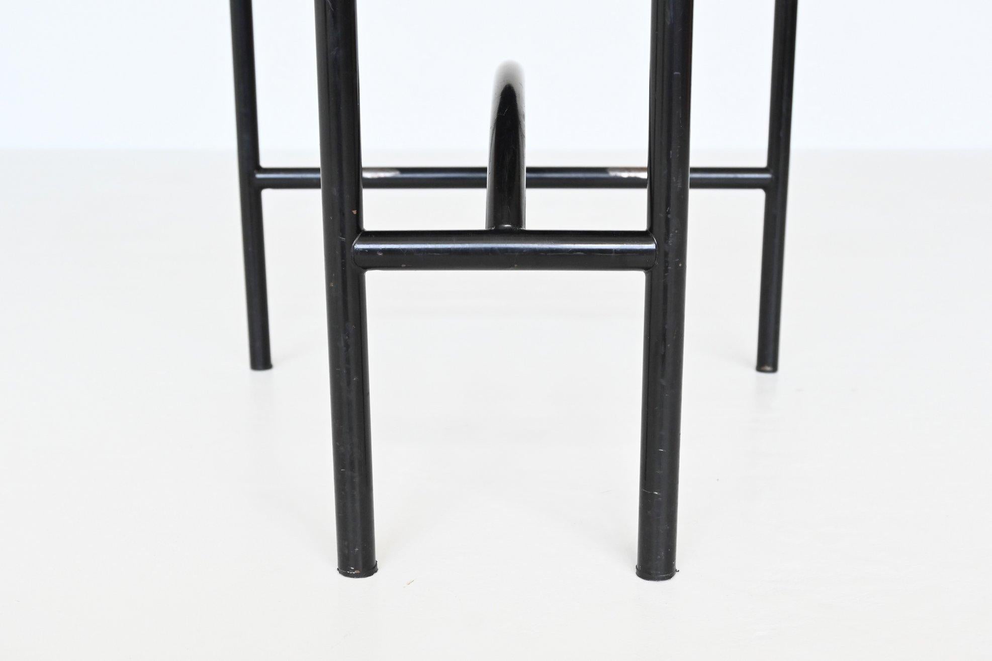 Rodney Kinsman Model Tokyo Dining Chairs Bieffeplast Italy 1985 5