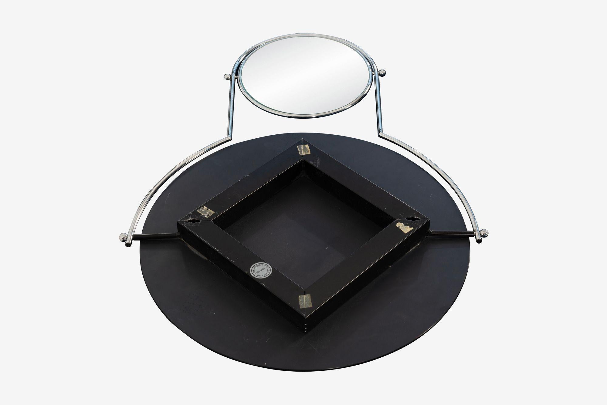 Rodney Kinsman Orbit Mirror crafted by OMK 1981 For Sale 3