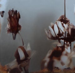 „Echoes of Bloom & Fade“ (2024) von Rodney O'Dell Davis, Original-Ölgemälde