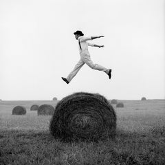 Don Jumping Over Hay Roll No. 1, Monkton, Maryland