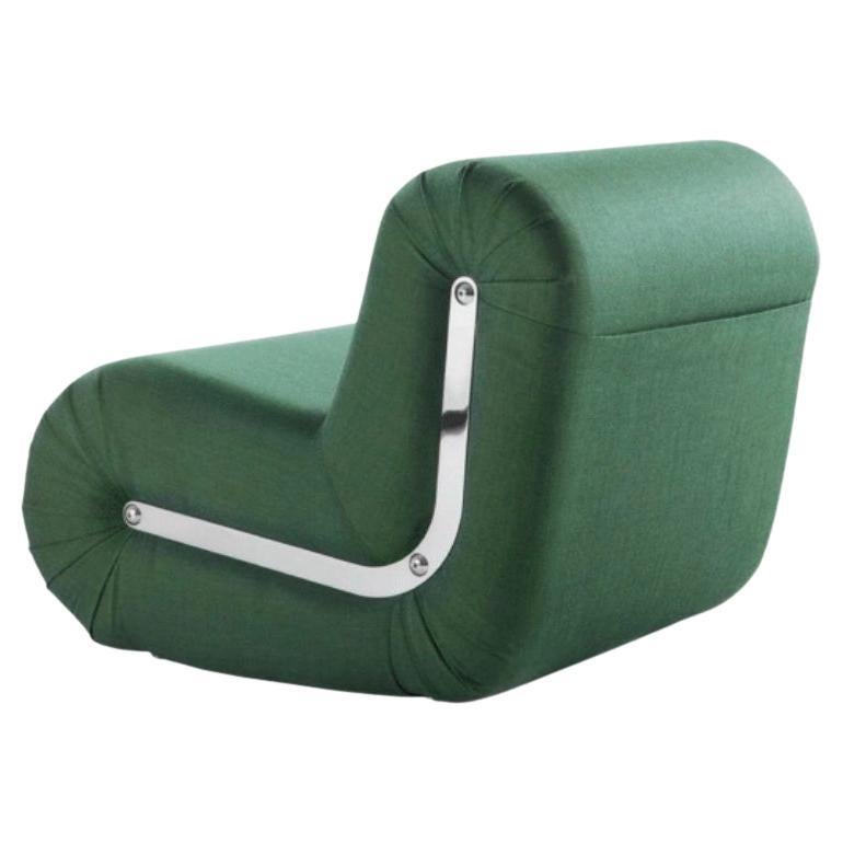 Rodolfo Bonetto 'Boomerang' Lounge Chair in Grün 1968 für B-Line im Angebot