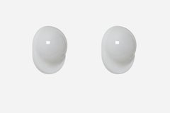 Rodolfo Bonetto for Candle  "Tortue" sconces, Italy circa 1970s