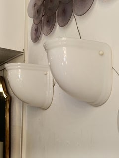 Rodolfo Bonetto for Guzzini Pair of "Ventaglio" Wall Lamps, Italy1970s