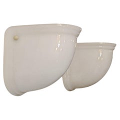 Rodolfo Bonetto for Guzzini Pair of "Ventaglio" Wall Lamps, Italy1970s