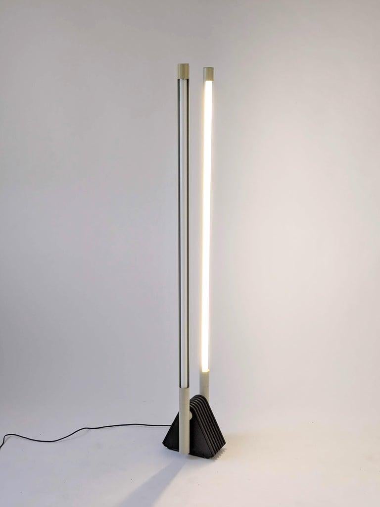 Rodolfo bonetto  sistema Flu' floor lamp Kinetic floor lamp   In Good Condition For Sale In Saint ouen, FR