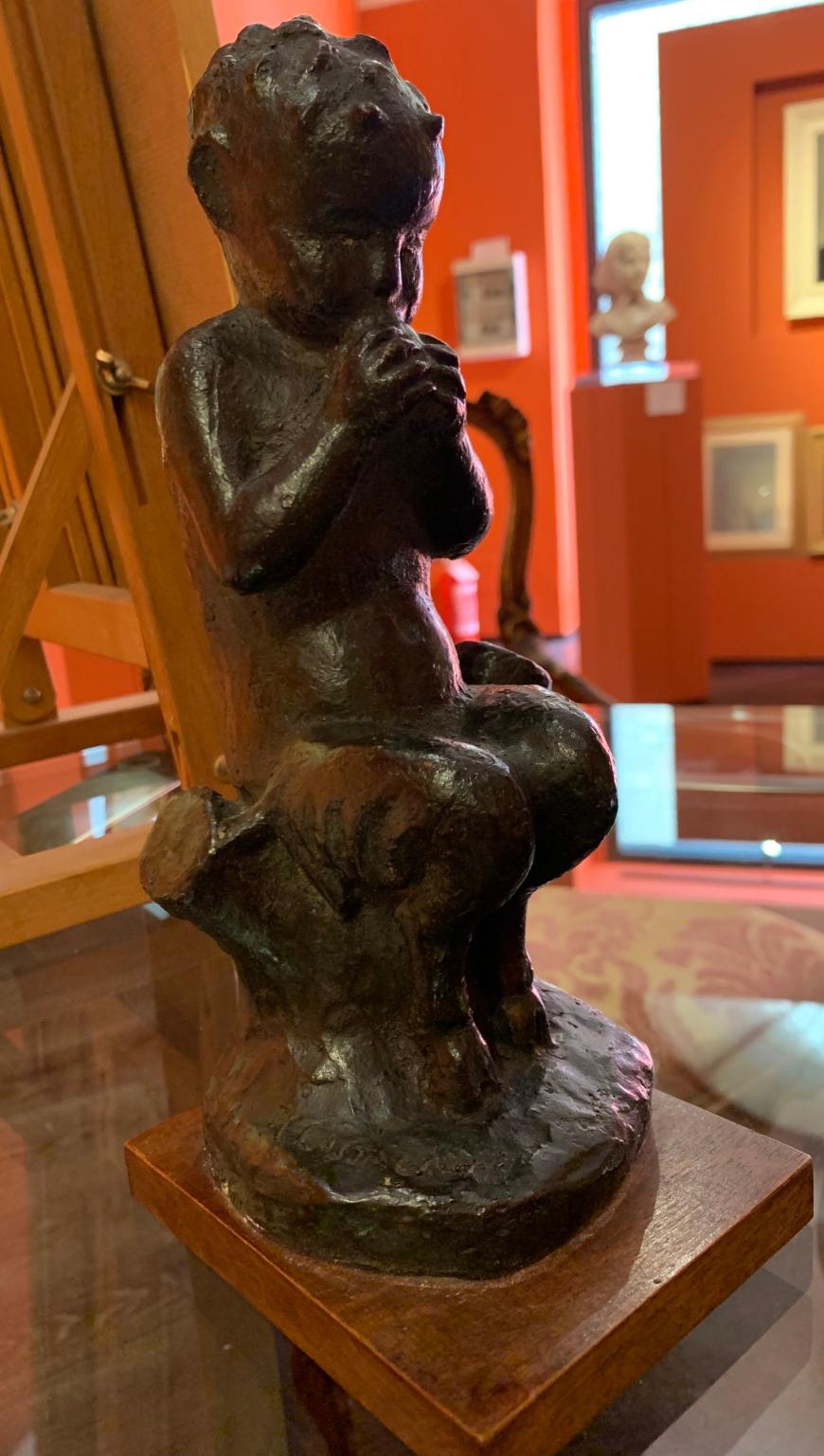 Italian Mannerist style Italian mythological figurative bronze statuette of the 20th century For Sale 3