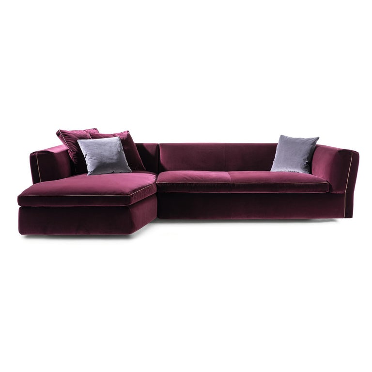 Rodolfo Dordini 'Dress Up!' Sofa, Upholsterd Foam in Fabric by Cassina For  Sale at 1stDibs