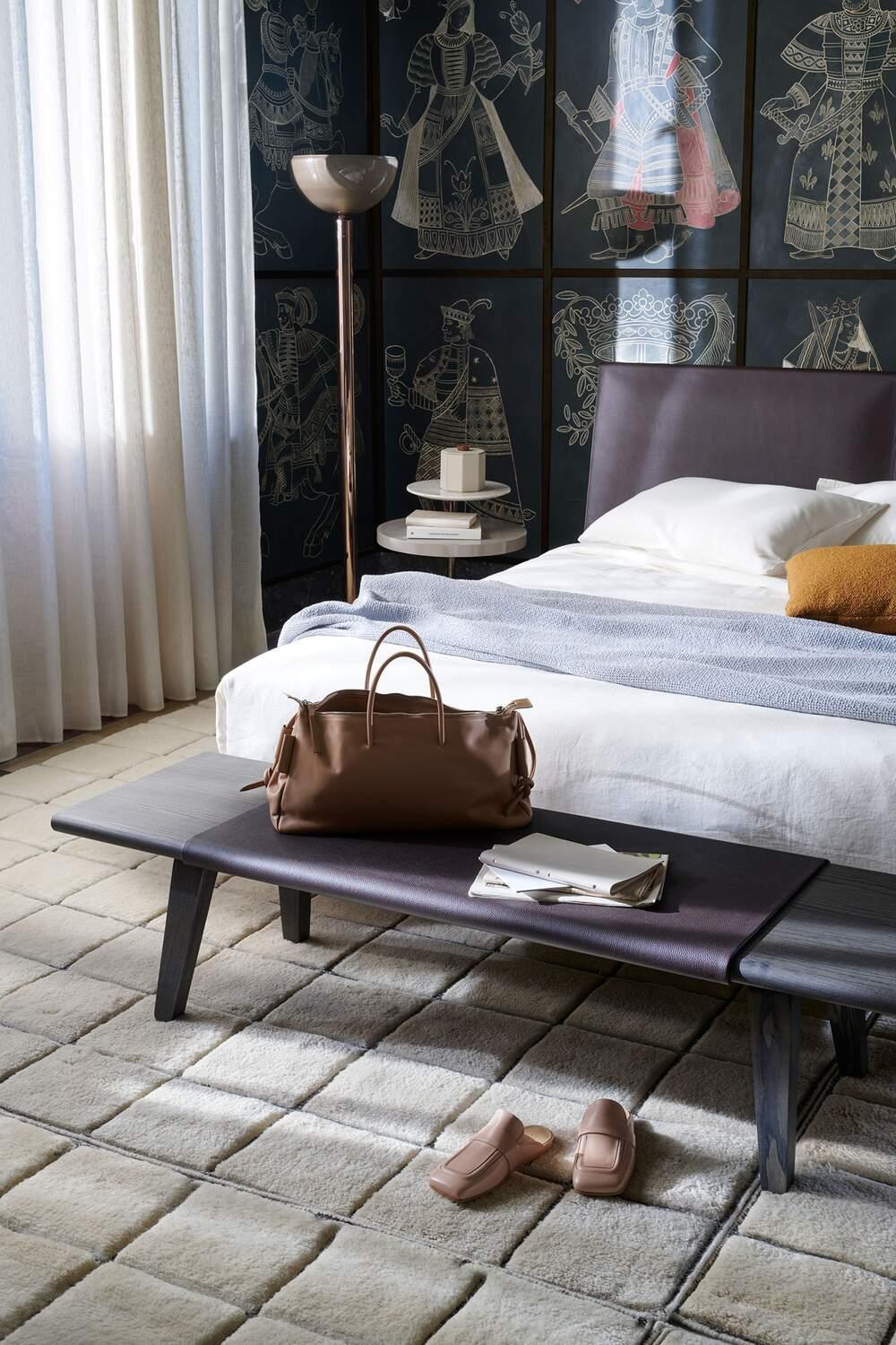 Rodolfo Dordoni Acute Wood Bench For Cassina For Sale 7