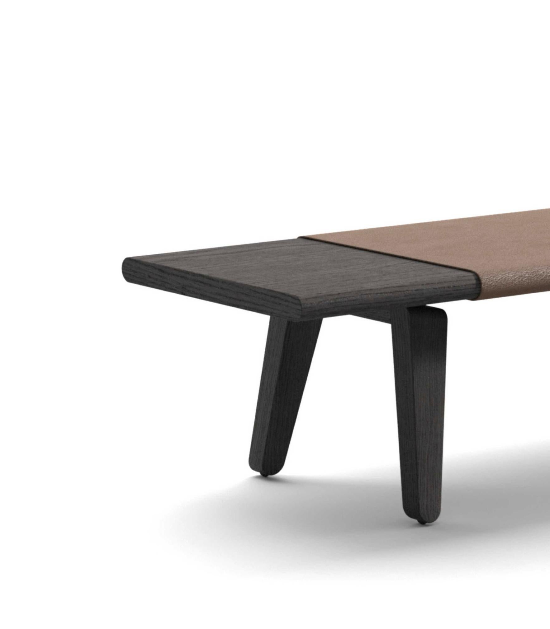 Contemporary Rodolfo Dordoni Acute Wood Bench For Cassina For Sale