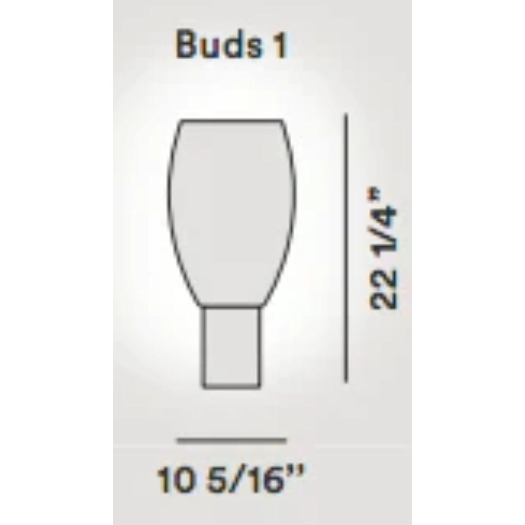 Poli Rodolfo Dordoni 'Buds 1' lampe de table en verre soufflé blanc pour Foscarini en vente