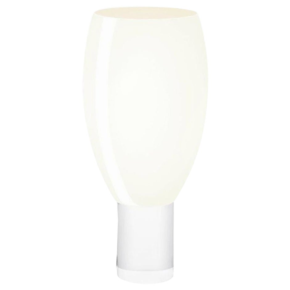 Rodolfo Dordoni ‘Buds 1’ Handblown Glass Table Lamp in White for Foscarini