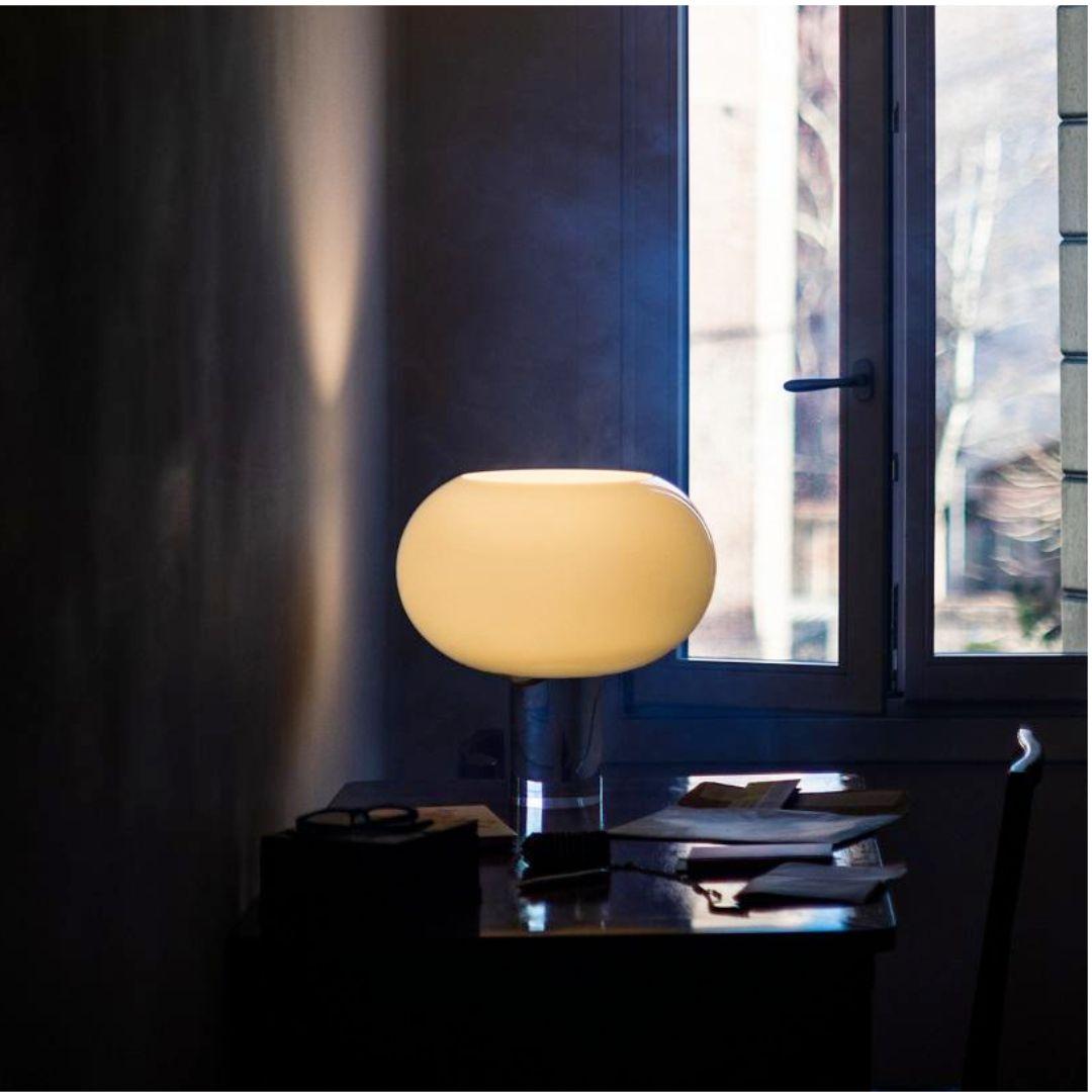 Rodolfo Dordoni ‘Buds 2’ Handblown Glass Table Lamp in Grey for Foscarini For Sale 2