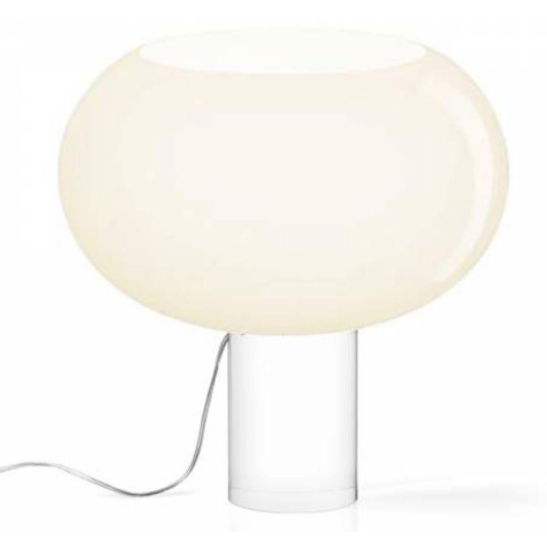 Rodolfo Dordoni ‘Buds 2’ Handblown Glass Table Lamp in White for Foscarini For Sale 1