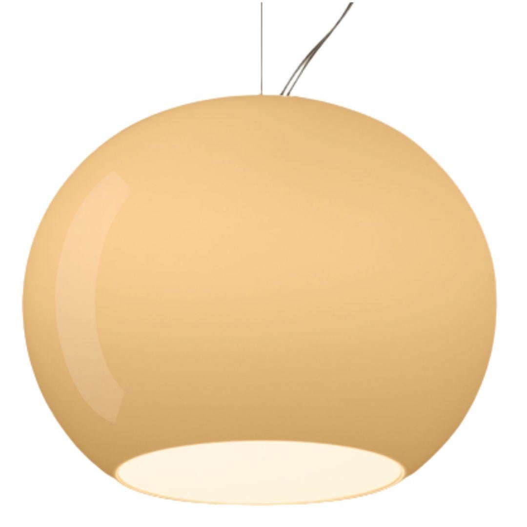 Italian Rodolfo Dordoni ‘Buds 3’ Handblown Glass Led Pendant Lamp in White for Foscarini For Sale