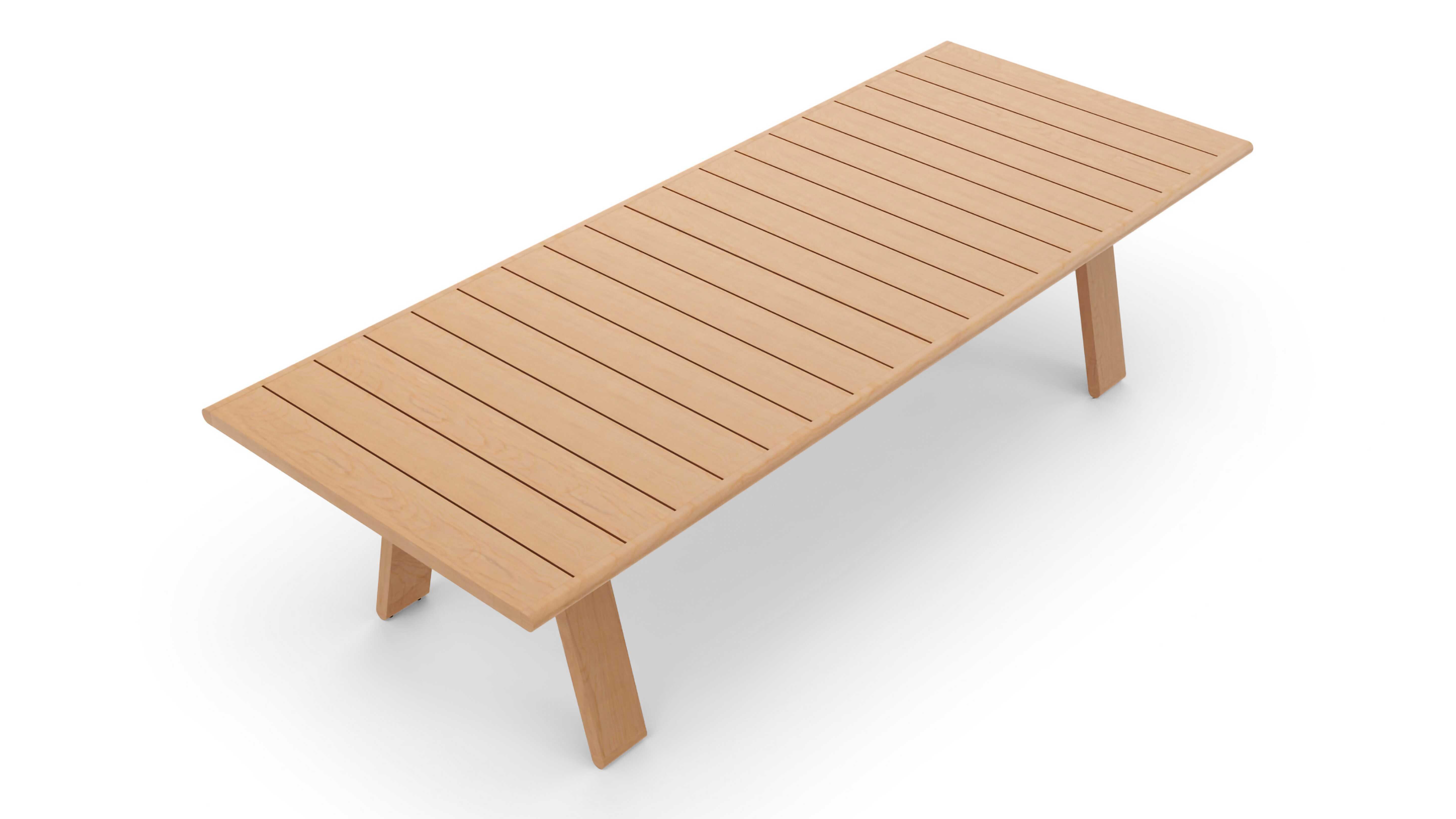Rodolfo Dordoni Dine Out 477 Table For Cassina 

Sophisticated style is the hallmark feature of the Dine Out family of tables designed for the outdoors by Rodolfo Dordoni.

The rectangular version with teak top can be supported by four legs in the