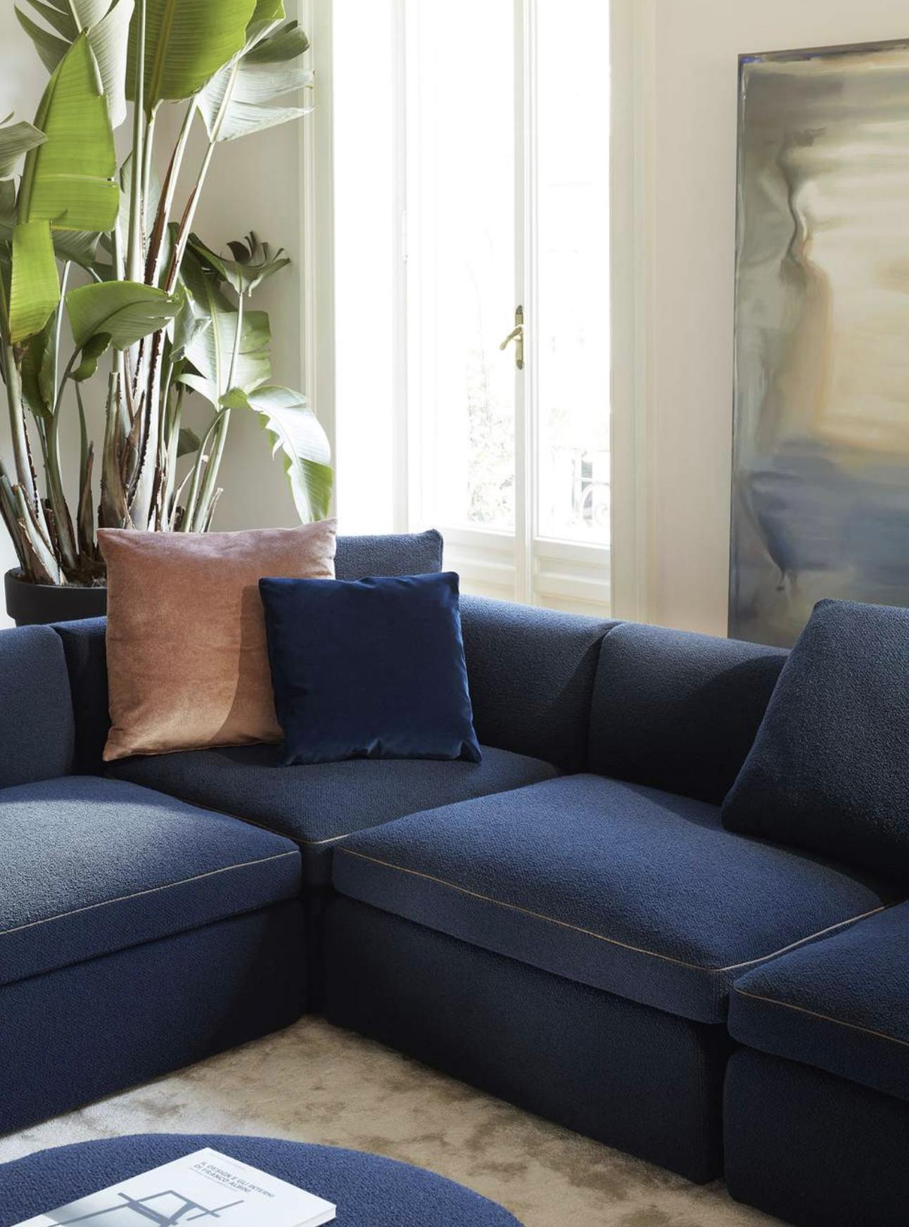 Rodolfo Dordoni Dress-Up Sectorial Sofa For Cassina For Sale 7