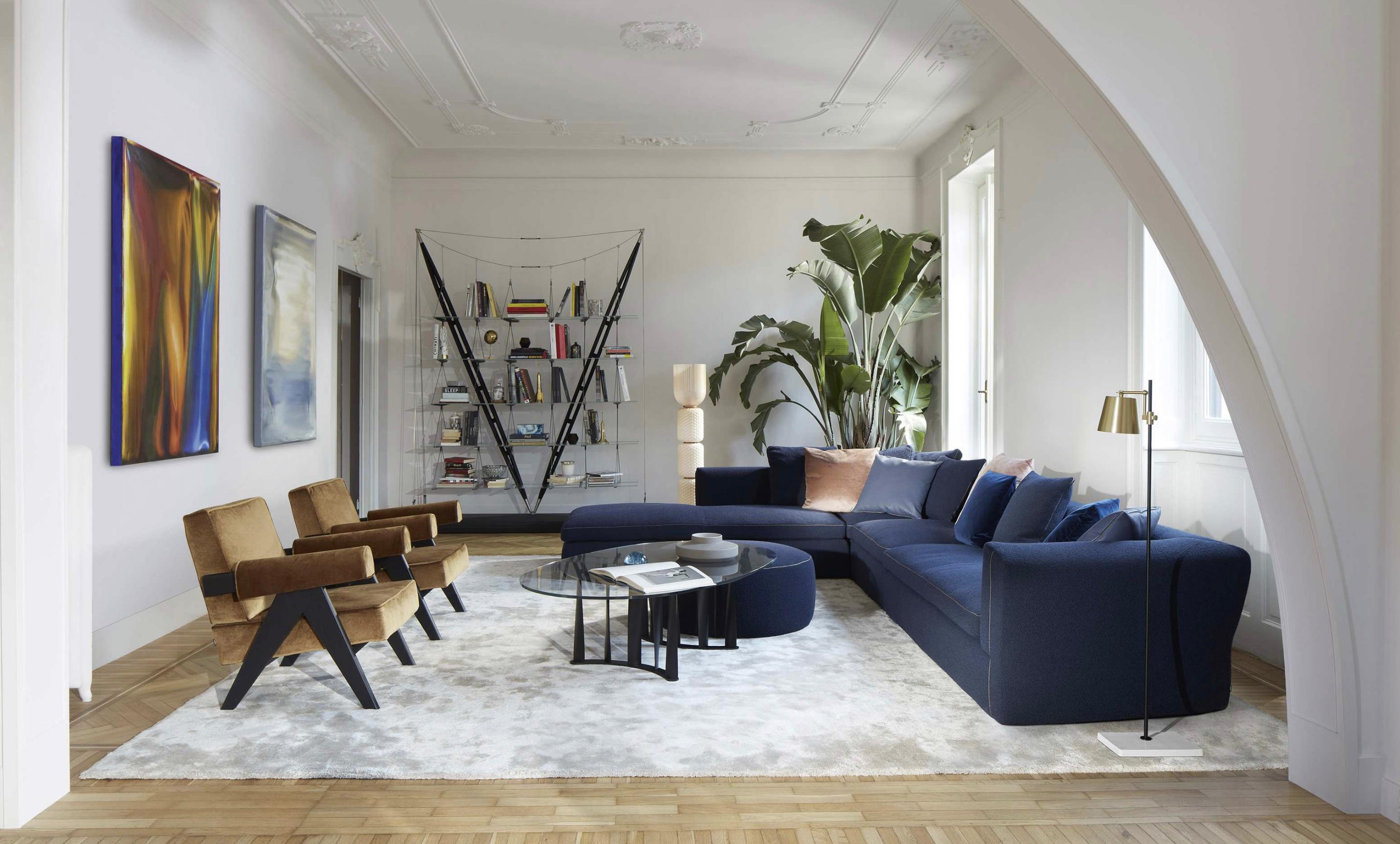 Rodolfo Dordoni Dress-Up Sectorial Sofa For Cassina For Sale 11