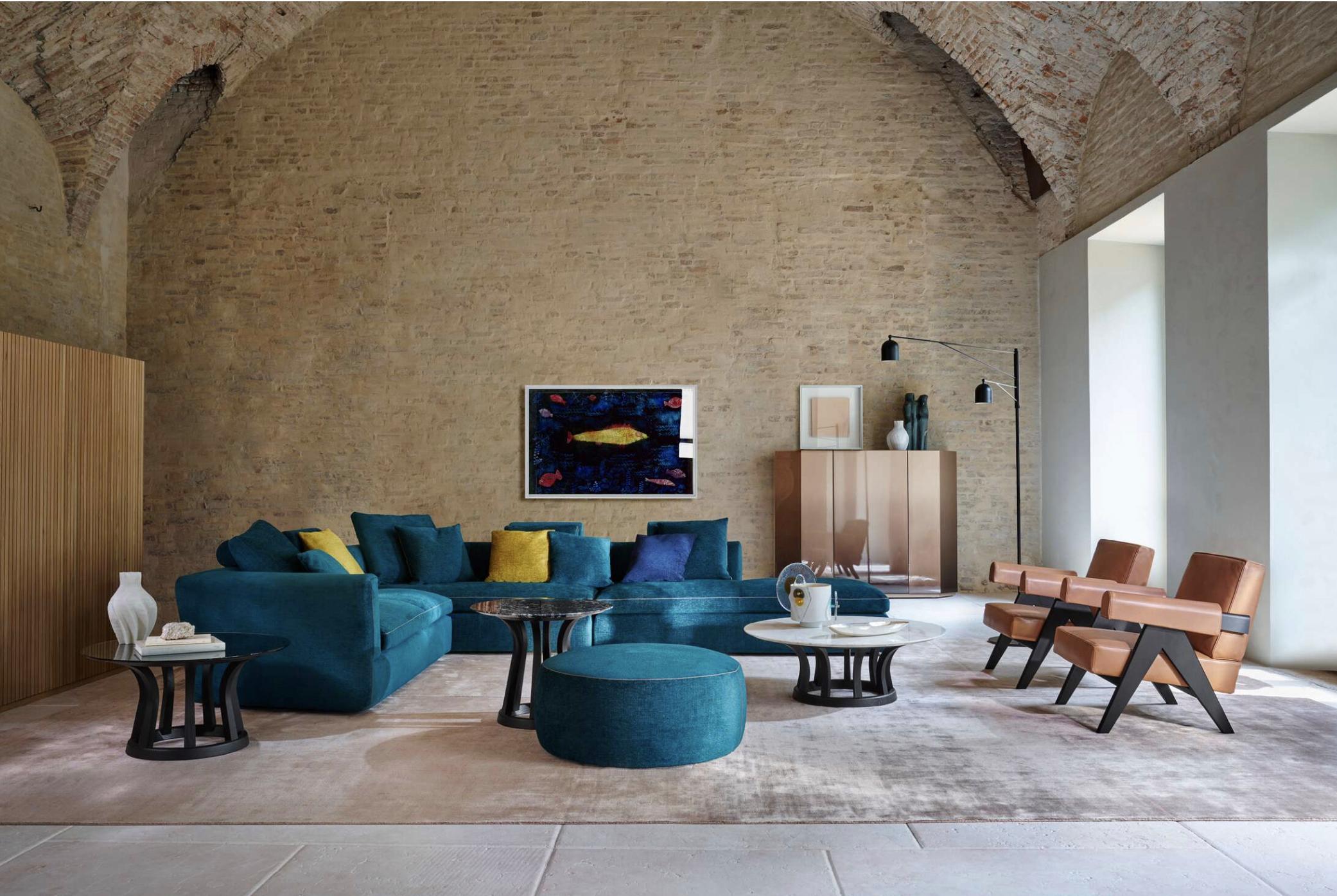 Rodolfo Dordoni Dress-Up Sectorial Sofa For Cassina For Sale 1