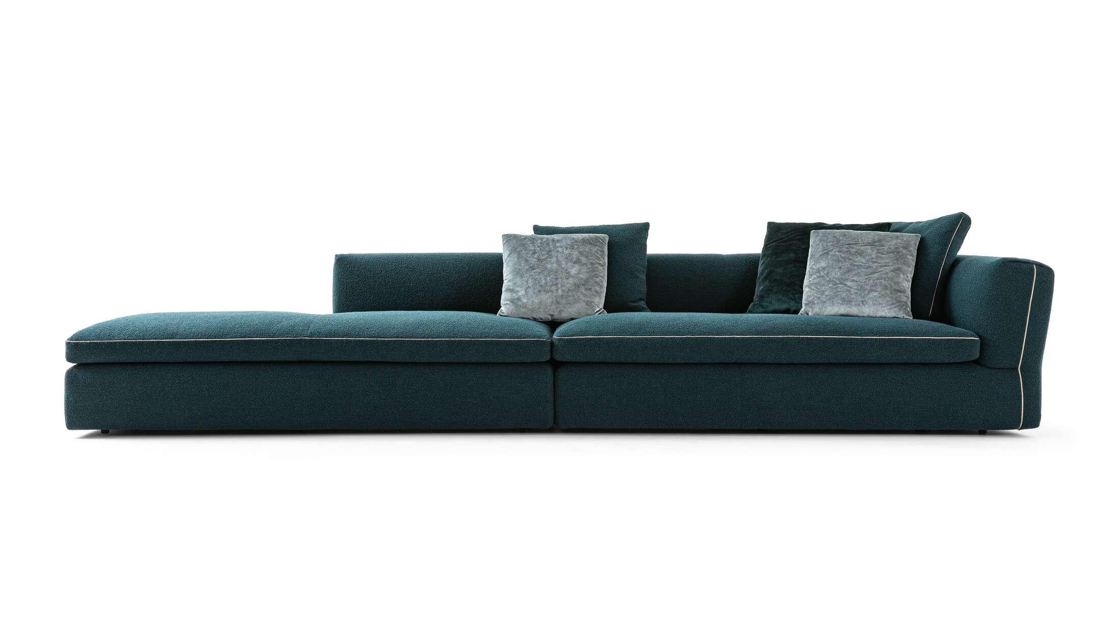 The price given applies to the sofa as shown in the first picture. Please ask for pricing in different materials/colors. 

Sofa designed by Rodolfo Dordini in 2019. Manufactured by Cassina in Italy. A sophisticated haute couture design featuring