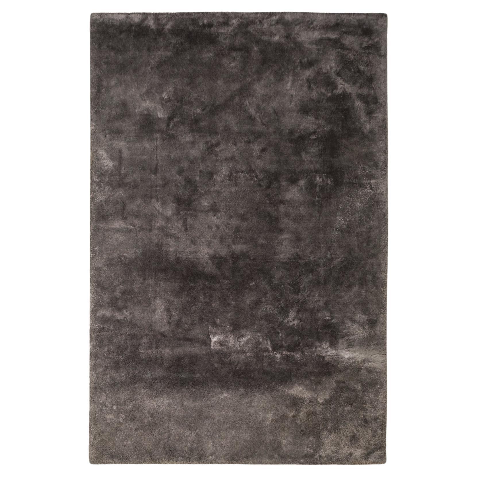 Rodolfo Dordoni für Minotti Grauer Dibbets-Teppich in Grau, 300 cm x 200 cm im Angebot