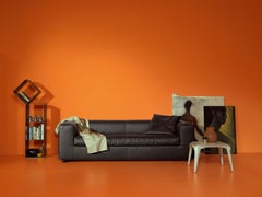 Rodolfo Dordoni Large Cuba 25 Sofa Upholstered in Fabric or Leather, Cappellini