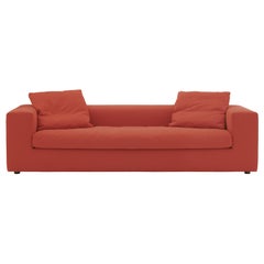 Rodolfo Dordoni Large Cuba 25 Sofa Upholstered in Fabric or Leather, Cappellini