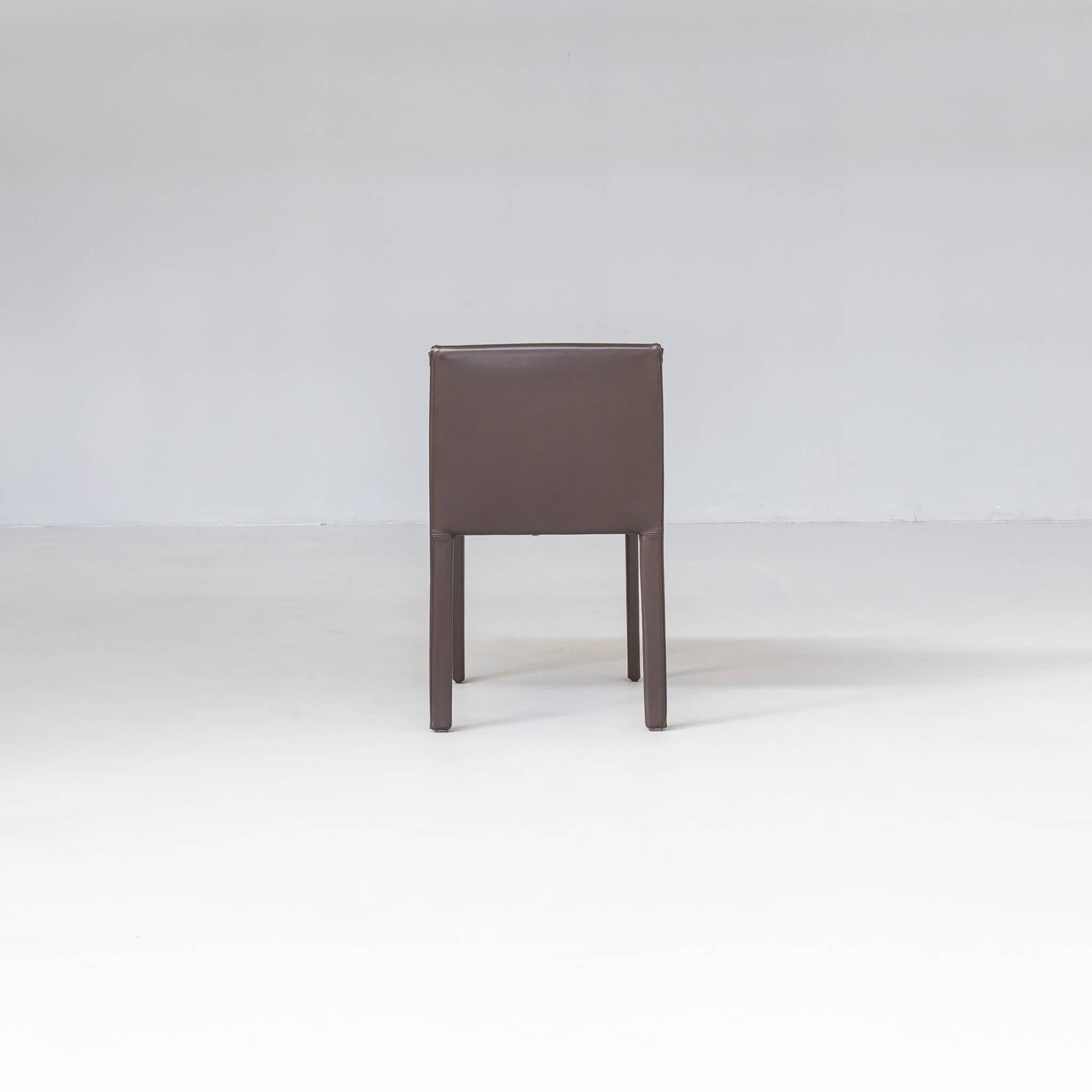 Rodolfo Dordoni ‘roma’ dining chair for Minotti set/8 2