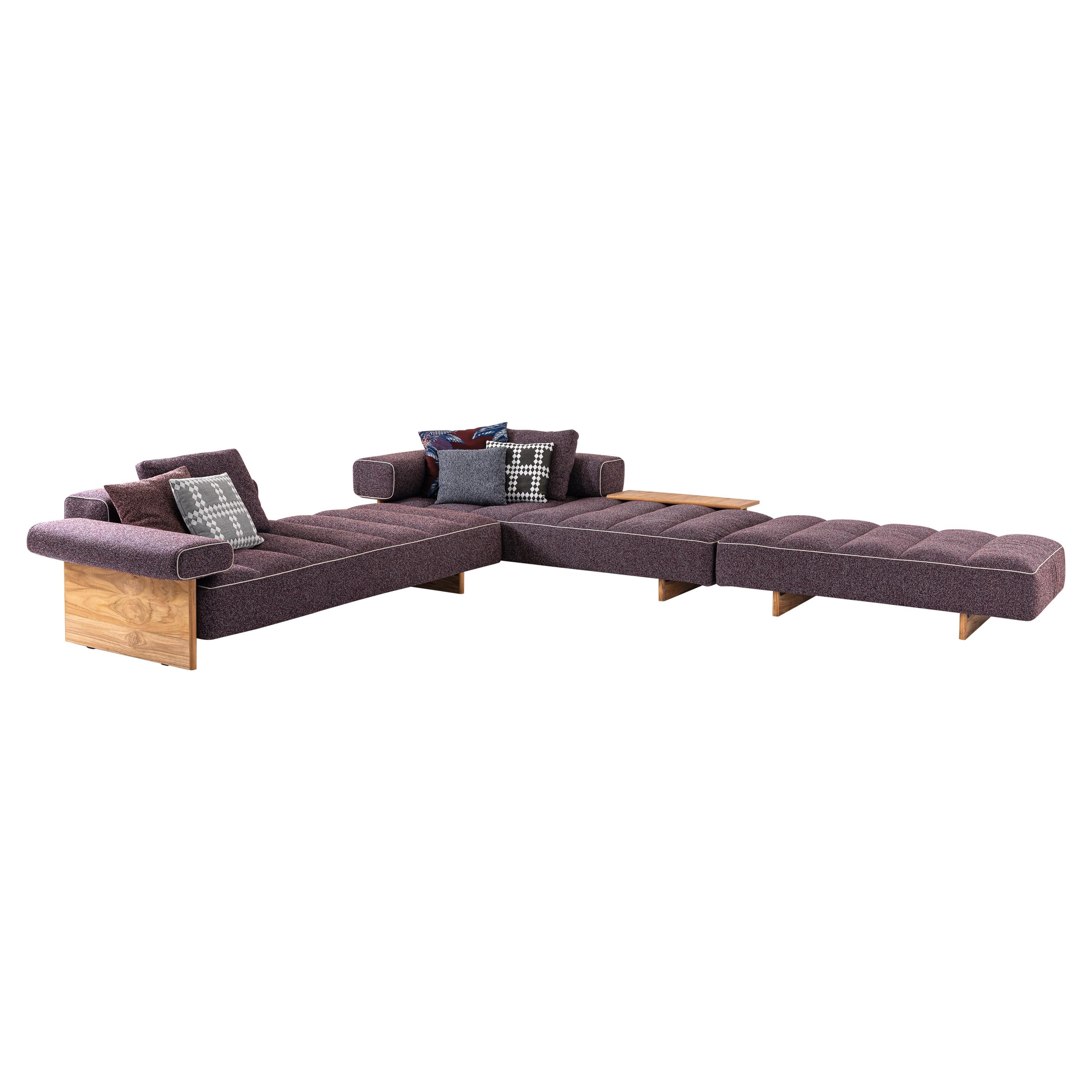 Sofa „Sail Out“ von Cassina für den Außenbereich, Metall von Rodolfo Dordoni im Angebot