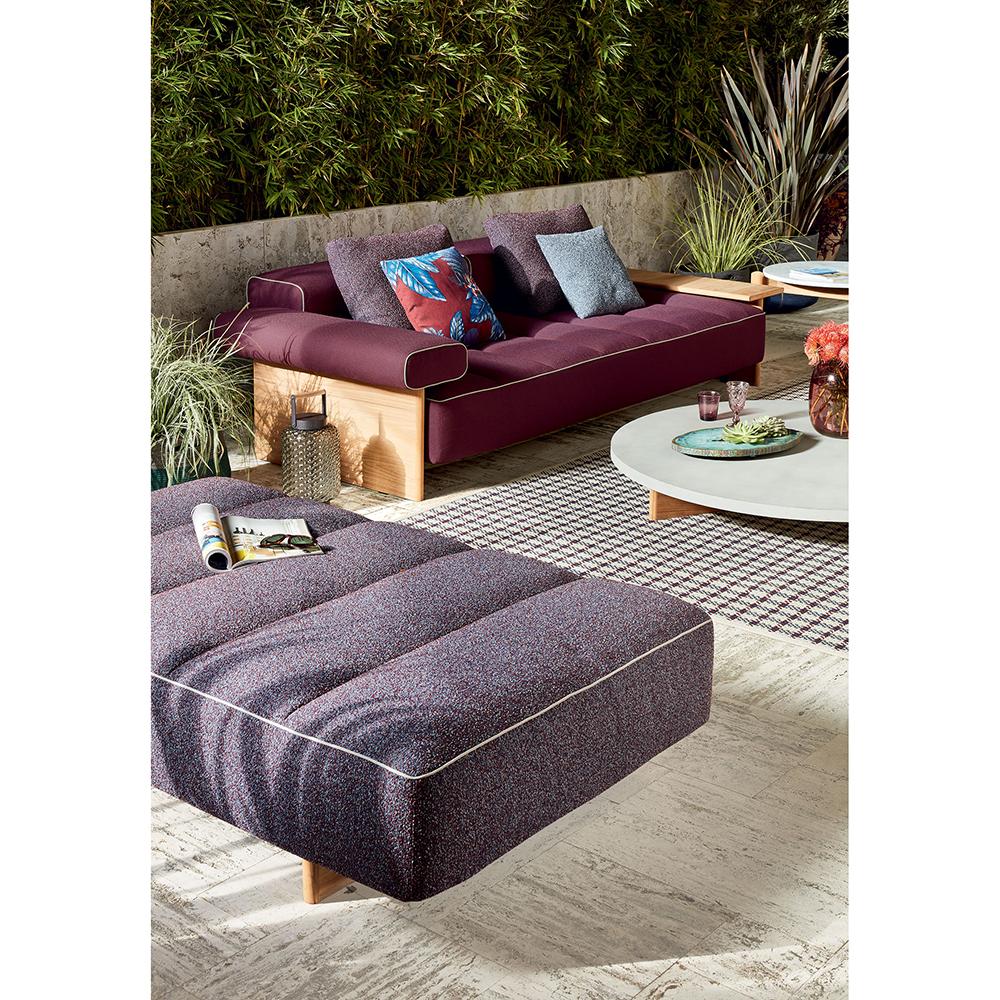 Mid-Century Modern Rodolfo Dordoni ''Sail Out' Outdoor Sofa, Water-Repellent Fabric by Cassina