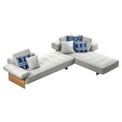 Rodolfo Dordoni ''Sail Out' Outdoor Sofa, Water-Repellent Fabric by Cassina