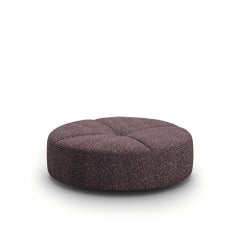 Rodolfo Dordoni ''Sail Out' Outside Ottoman, Metal, Teak and Fabric by Cassina